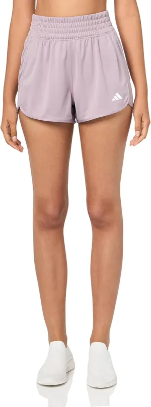 adidas Women's Pacer Essentials Knit High Rise Shorts