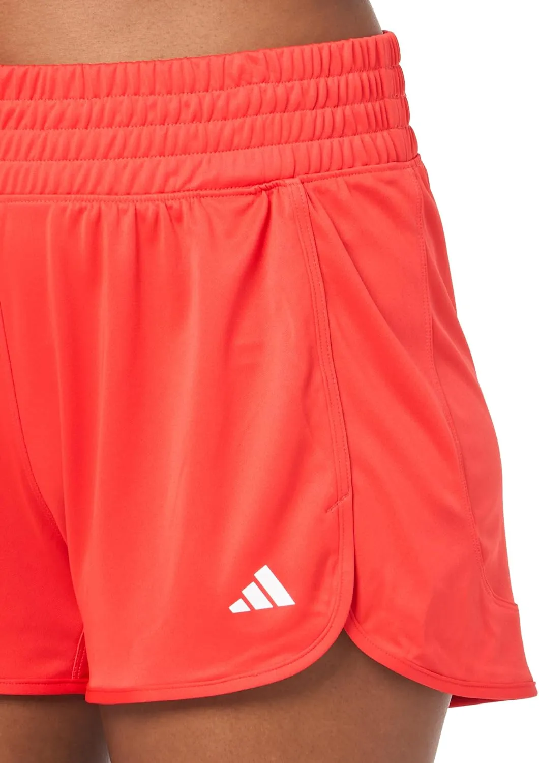 adidas Women's Pacer Essentials Knit High Rise Shorts