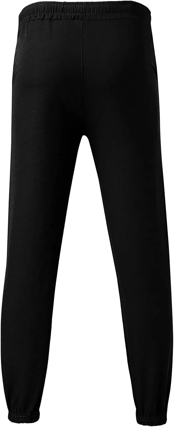 BIFUTON Sweat Pants for Men 2 Pack,Joggers for Men Slim Fit Gym Athletic Sweatpants Drawstring Hiking Pants with Pockets