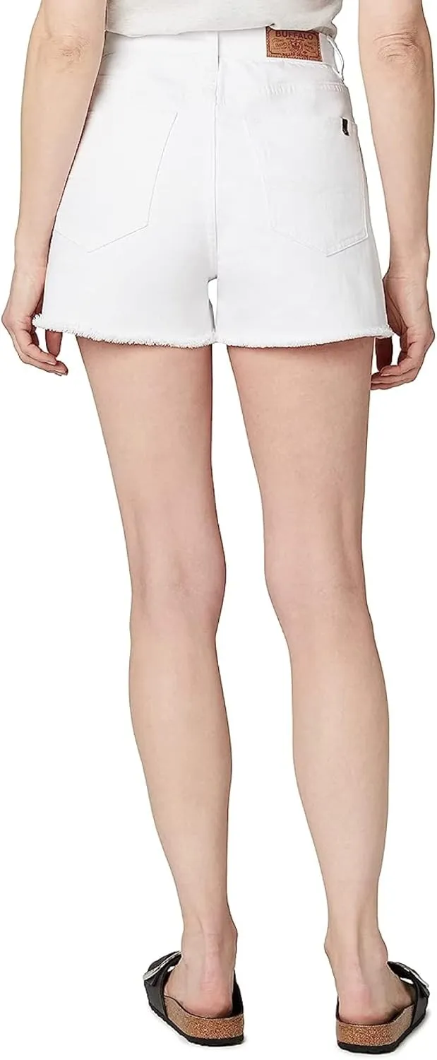 Buffalo David Bitton Women's Joanna Super High Rise Denim Shorts