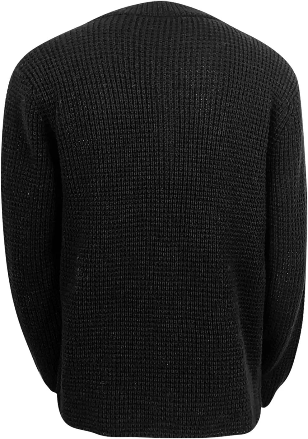 Cardigan Sweaters for Men with Buttons Knit Lapel Oversized Cardigan Thick Warm Casual Winter Cardigan