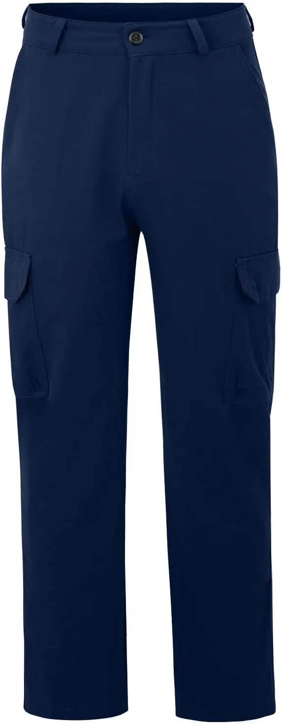 Cargo Pants for Men Big and Tall Cargo Pants Casual Lightweight Work Pants Tactical Wild Army Combat Ripstop Trousers