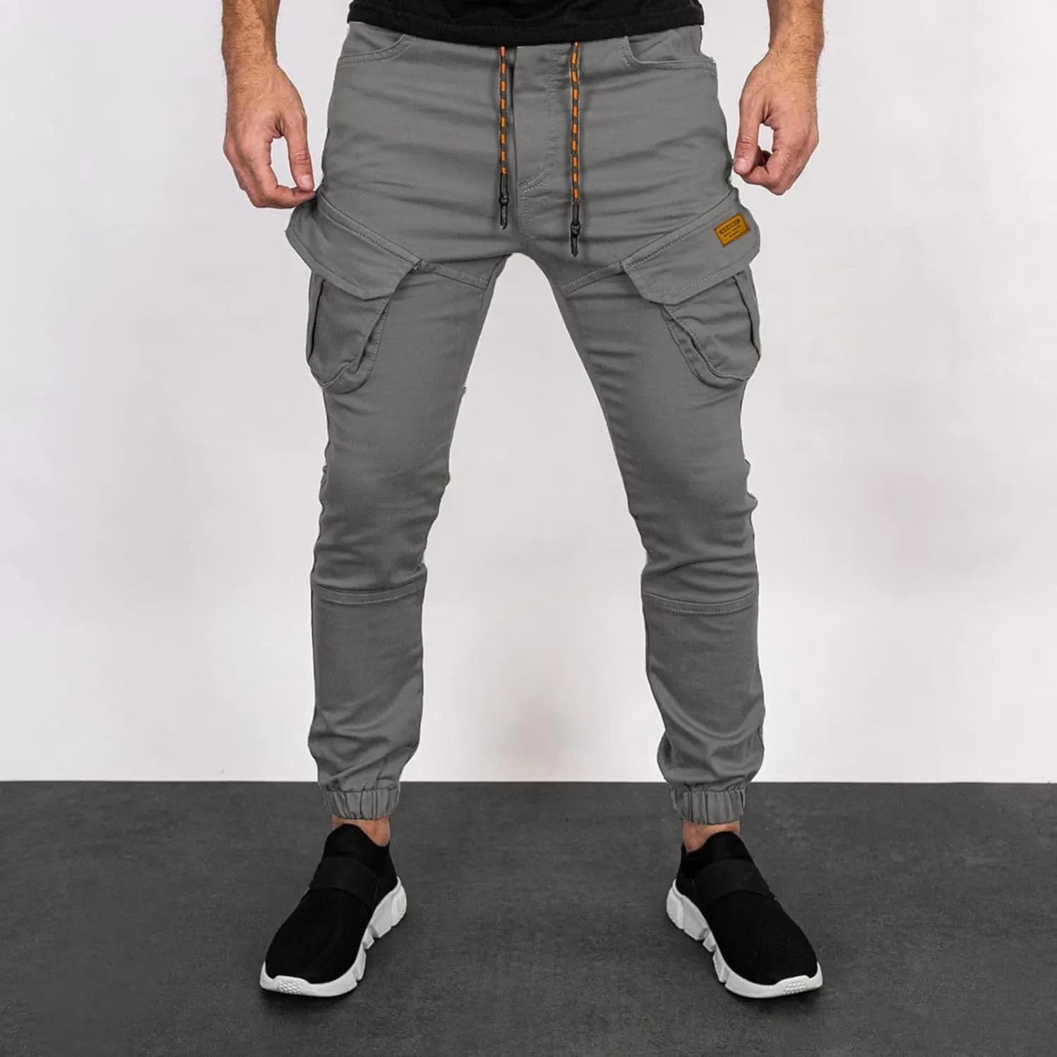 Cargo Pants for Men Relaxed Fit Multi Pockets Outdoor Sports Trousers Mens Casual Joggers Pants Big and Tall Athletic