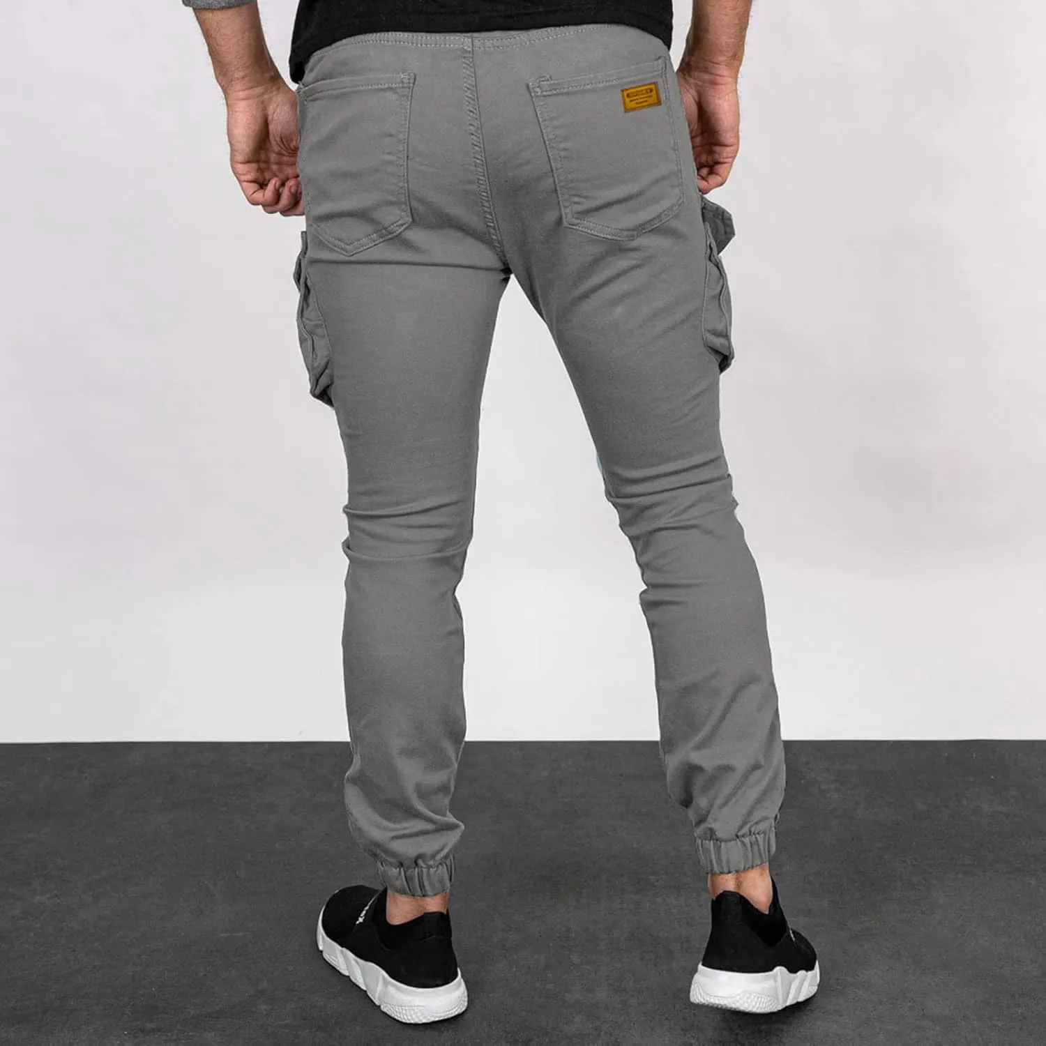 Cargo Pants for Men Relaxed Fit Multi Pockets Outdoor Sports Trousers Mens Casual Joggers Pants Big and Tall Athletic