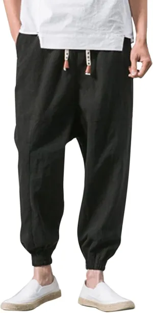 Cargo Sweatpants for Men Mens Lounge Pants Elastic Waist Running Joggers Men's Heavyweight Cargo Pants Elastic Waist