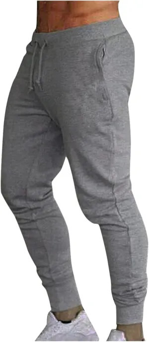 Cargo Sweatpants for Men Mens Lounge Pants Gym Athletic Pants Men Running Training Workout Casual Pants Slim fit with