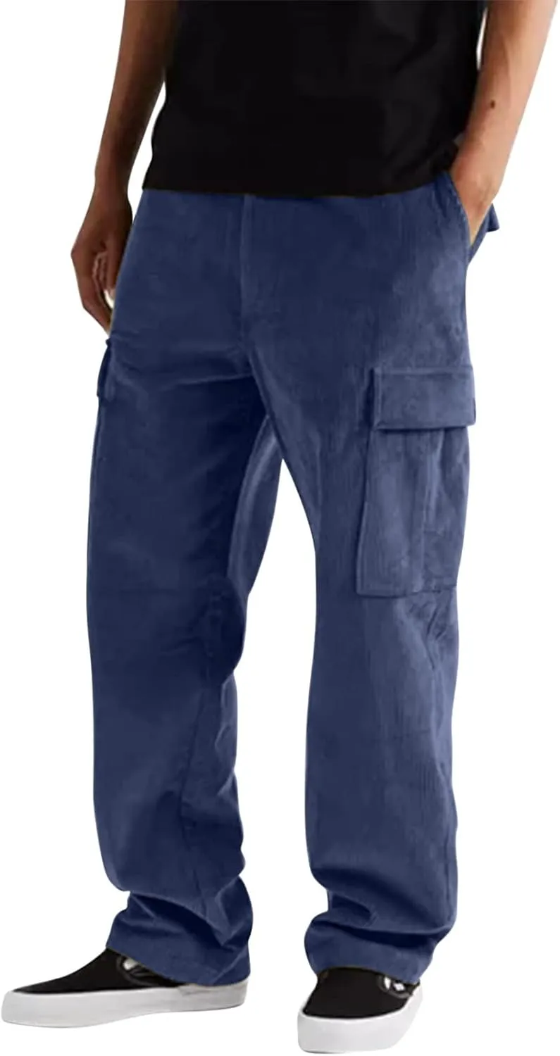 Cargo Sweatpants for Men Mens Lounge Pants Track Jogging Sweatpants Pants Men's Sweatpants Casual Lounge Cotton Yoga
