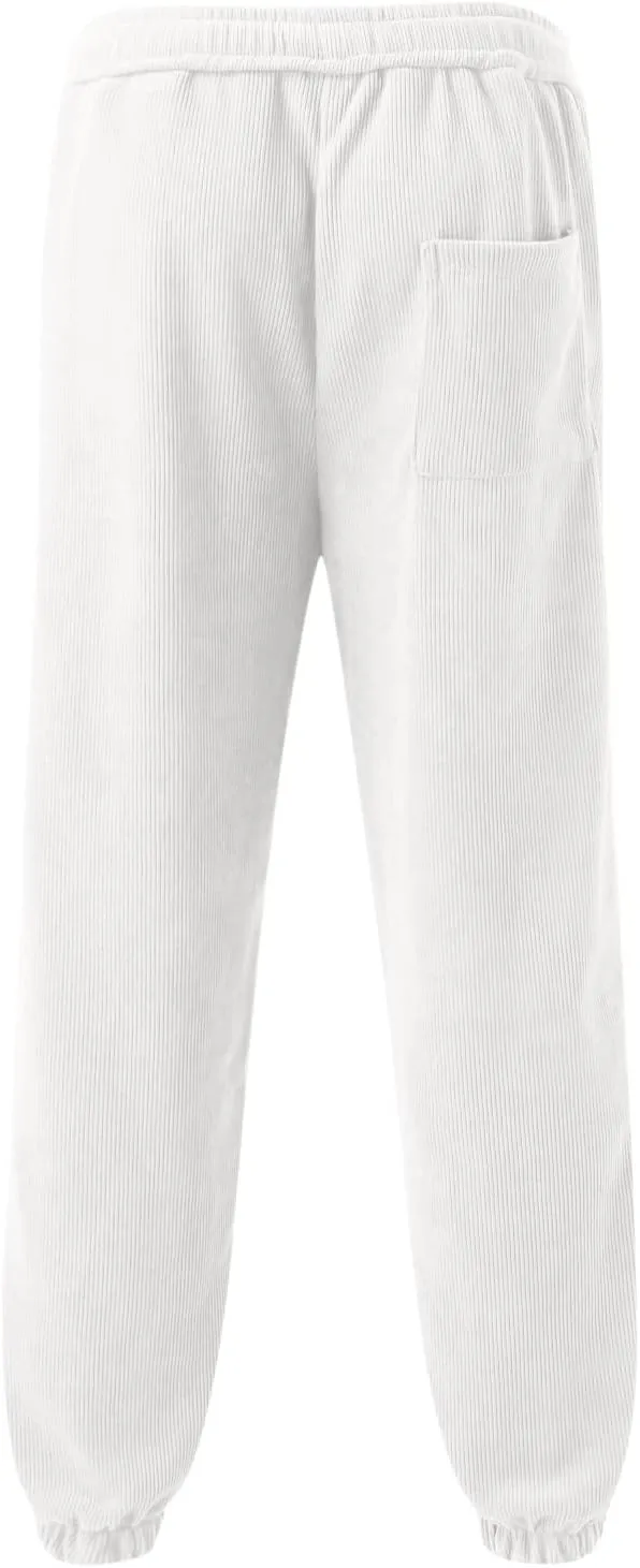 Cargo Sweatpants for Men Trousers Cargo Pants for Men Relaxed Fit Casual Slim Beach Work Streetwear Khaki Baggy Pants
