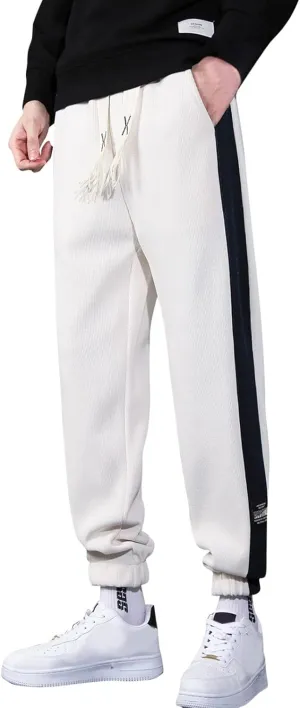 Cargo Sweatpants for Men Trousers Cargo Pants for Men Relaxed Fit Casual Slim Beach Work Streetwear Khaki Baggy Pants
