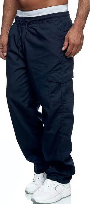 Cargo Trousers for Men Casual Gym Cargo Sweatpants Heavyweight Fleece Active Gym Workout Sweat Pants Men's Sweatpants