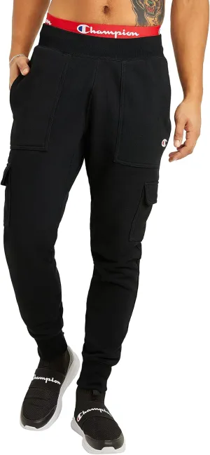 Champion Joggers, Reverse Weave Fleece Cargo Pants for Men, Heavyweight, 30.5"