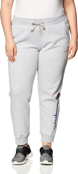 Champion Women's Powerblend Classic Script Jogger