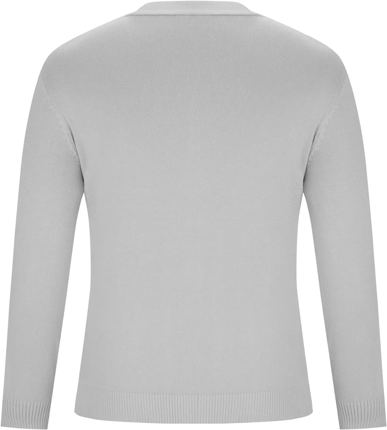 Classic V Neck Cardigans Sweaters for Men Casual Lightweight Button Down Knitted Sweater Tops Stretch Cardigan Jacket