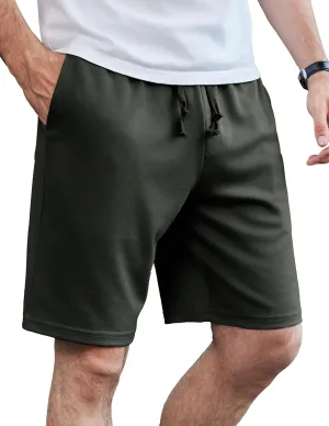 COOFANDY Mens Casual Shorts Stretch Drawstring Summer Beach Shorts Chino Golf Shorts with Pockets