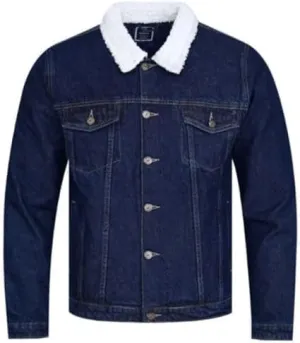 Denim Trucker Jacket- Denim Trucker Jacket Men