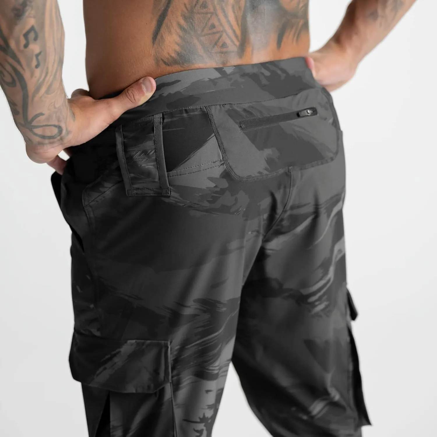 DIOTSR Mens Lightweight Joggers Pants, Cargo Athletic Sweatpants for Men, Slim Workout Pants with Pockets