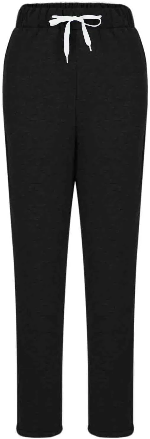 Fleece Lined Pants Women Winter Warm Sherpa Sweatpants Active Running Jogger Pants Thermal Cashmere Sweat Pants