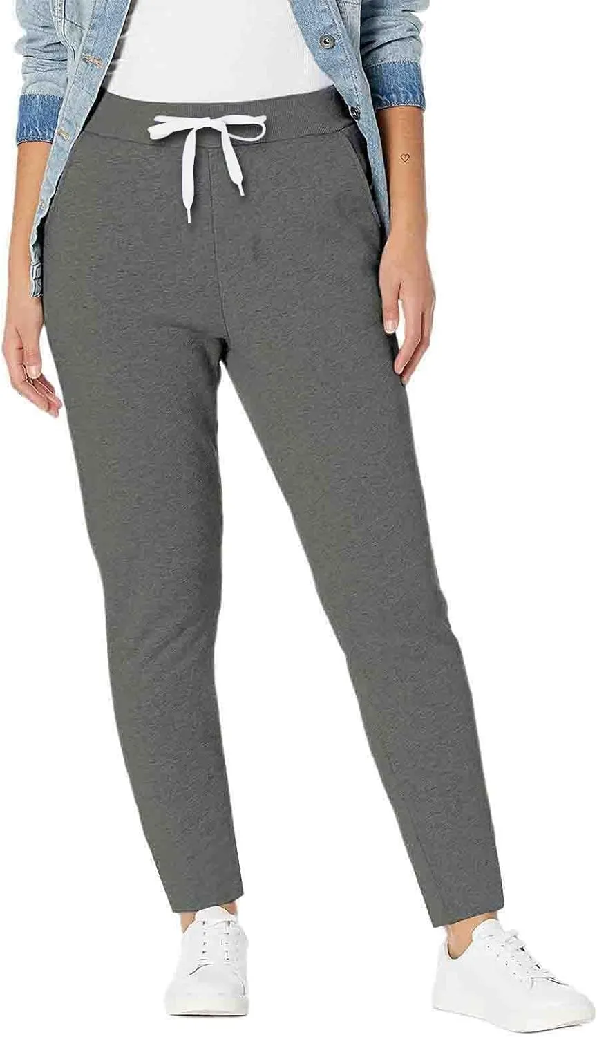 Fleece Lined Pants Women Winter Warm Sherpa Sweatpants Active Running Jogger Pants Thermal Cashmere Sweat Pants