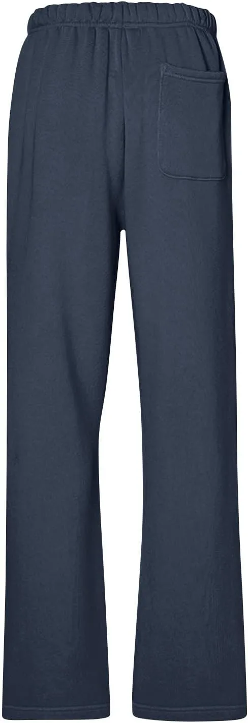 Fleece Sweatpants Women Y2k Baggy Wide Leg Lounge Pants Loose Fit Low Rise Sweatpants with Pockets Athletic Pants