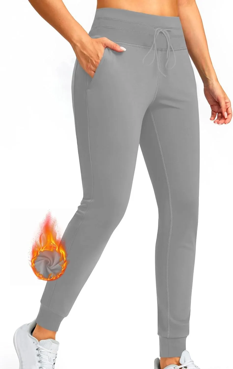 High Waisted Drawstring Pants Women Casual Soft Comfortable Pants for Travel Sports Solid Color Sweatpants Women