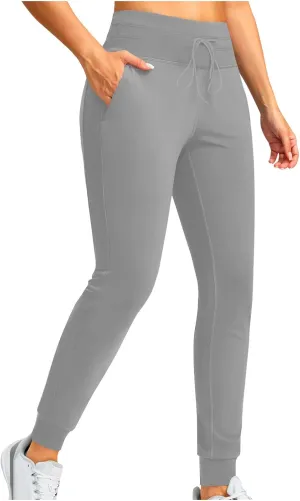 High Waisted Drawstring Pants Women Casual Soft Comfortable Pants for Travel Sports Solid Color Sweatpants Women