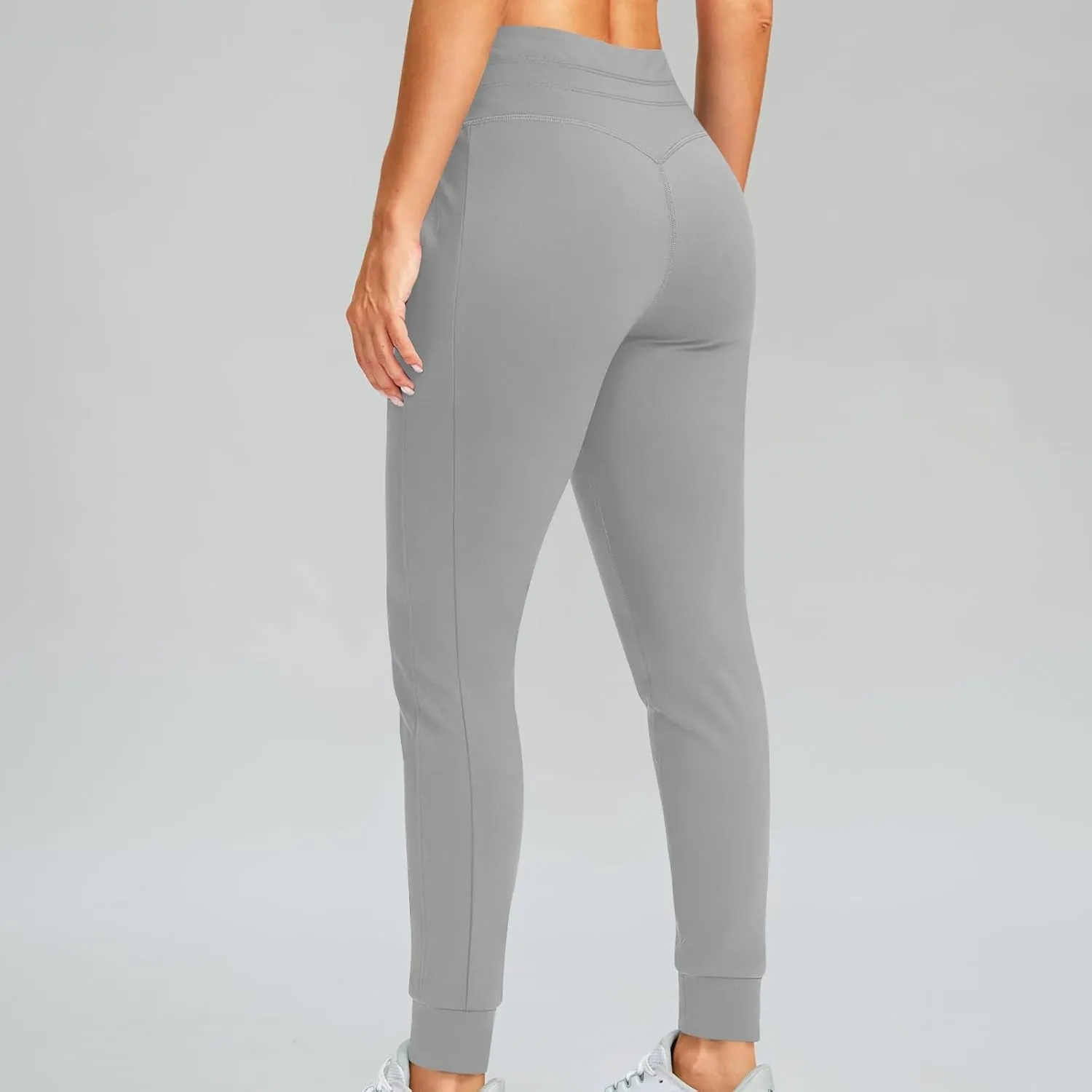 High Waisted Drawstring Pants Women Casual Soft Comfortable Pants for Travel Sports Solid Color Sweatpants Women