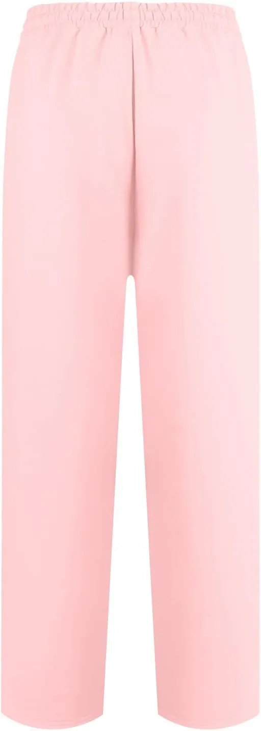 Interior Drawstring Waist Sweatpants for Women Casual Straight Leg Sweatpants Baggy Workout Pants with Pockets