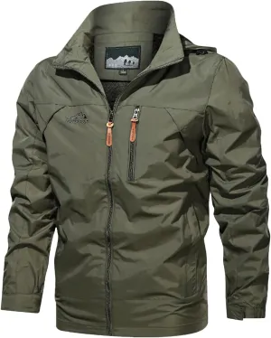 Jackets for Men, Men's Bomber Jacket Lightweight Jacket Full Zip Light Windbreaker Casual Stylish Golf Jackets Coats
