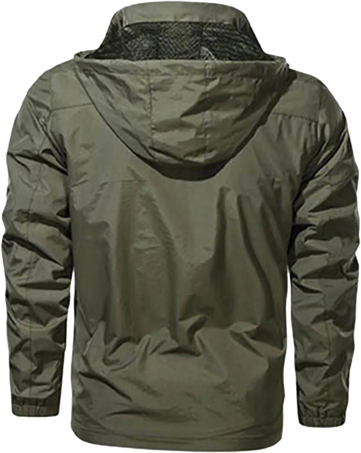 Jackets for Men, Men's Bomber Jacket Lightweight Jacket Full Zip Light Windbreaker Casual Stylish Golf Jackets Coats