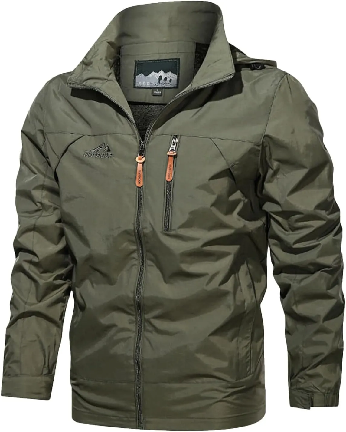 Jackets for Men, Men's Bomber Jacket Lightweight Jacket Full Zip Light Windbreaker Casual Stylish Golf Jackets Coats