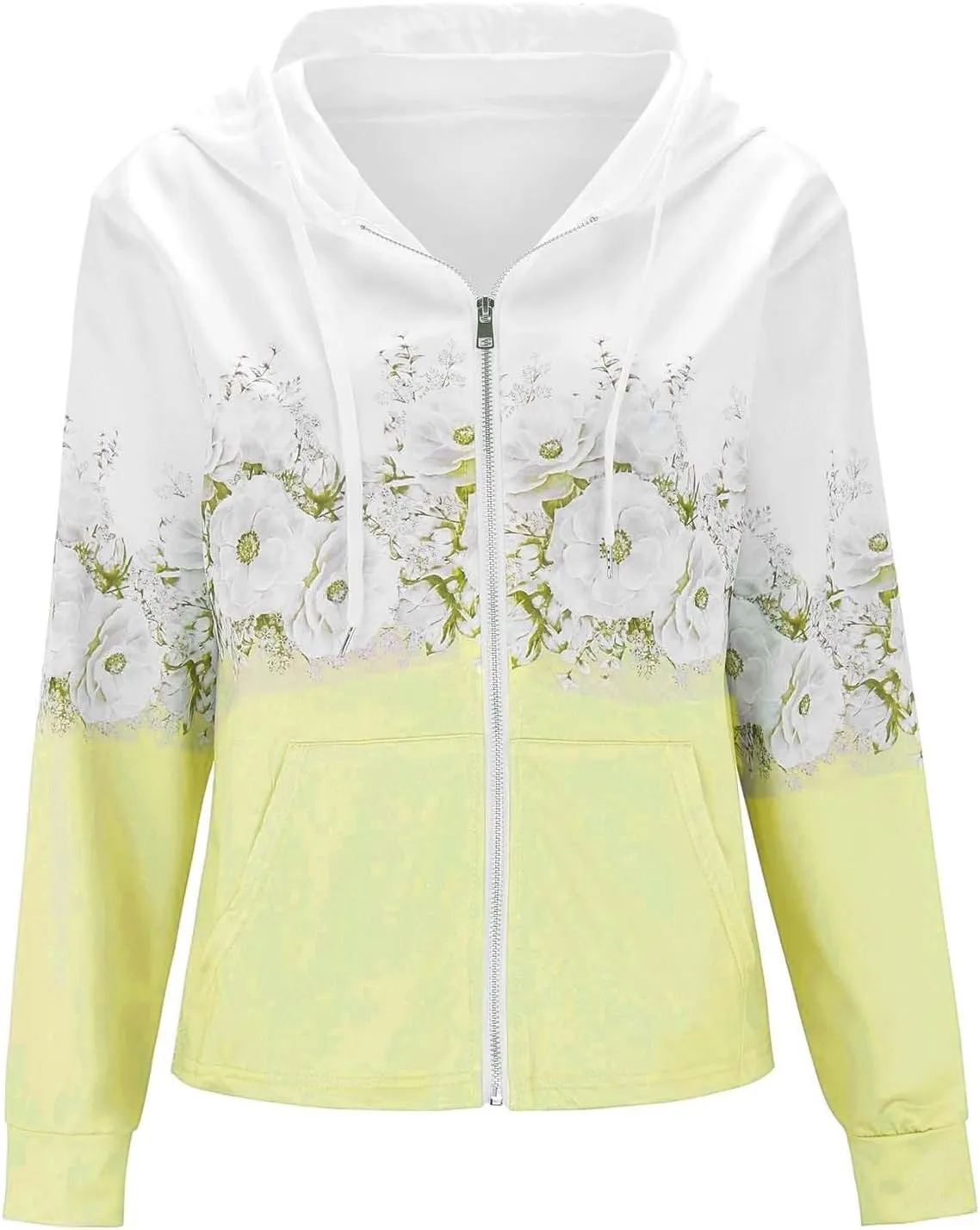 Jackets For Women Hooded Sweatshirt Long Sleeve Drawstring Sweatshirt Loose Sweatshirt With Pockets Hoodie For Women