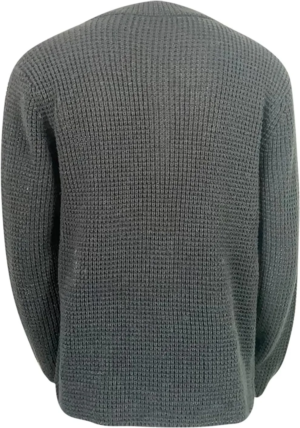 Men's Cardigan Sweaters with Buttons Knit Lapel Oversized Cardigan Sweater Thick Warm Lounge Winter Cardigan