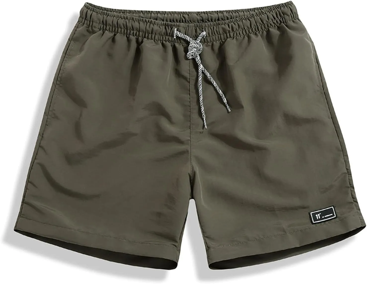Mens Cotton Linen Lightweight Lounge Shorts Gym Workout Shorts Casual Summer Bottoms Athletic Pants Solid Shorts