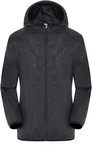 Men's Light Jacket Windbreaker Lightweight Water-Resistant Windbreakers For Men. Softshell Jacket, S-4XL