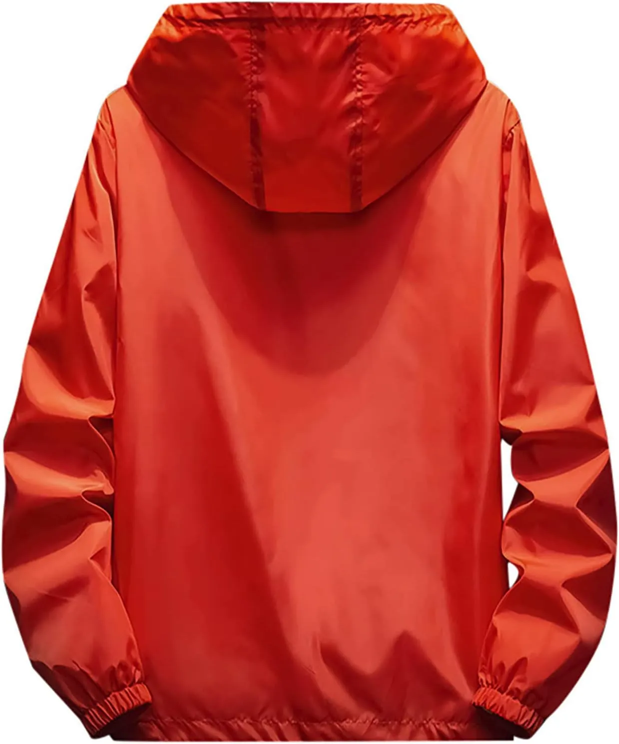 Men's Suit Jacket Rain Jacket Windbreaker Lightweight Shell Raincoat With Hood Golf Hiking Travel, M-7XL