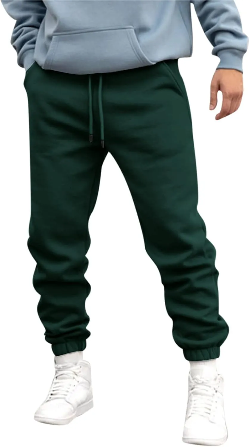 Mens Workout Cargo Sweatpants Jogger Sweatpants for Men Soccer Running Workout Mens Fashion Joggers Sports Pants Slim