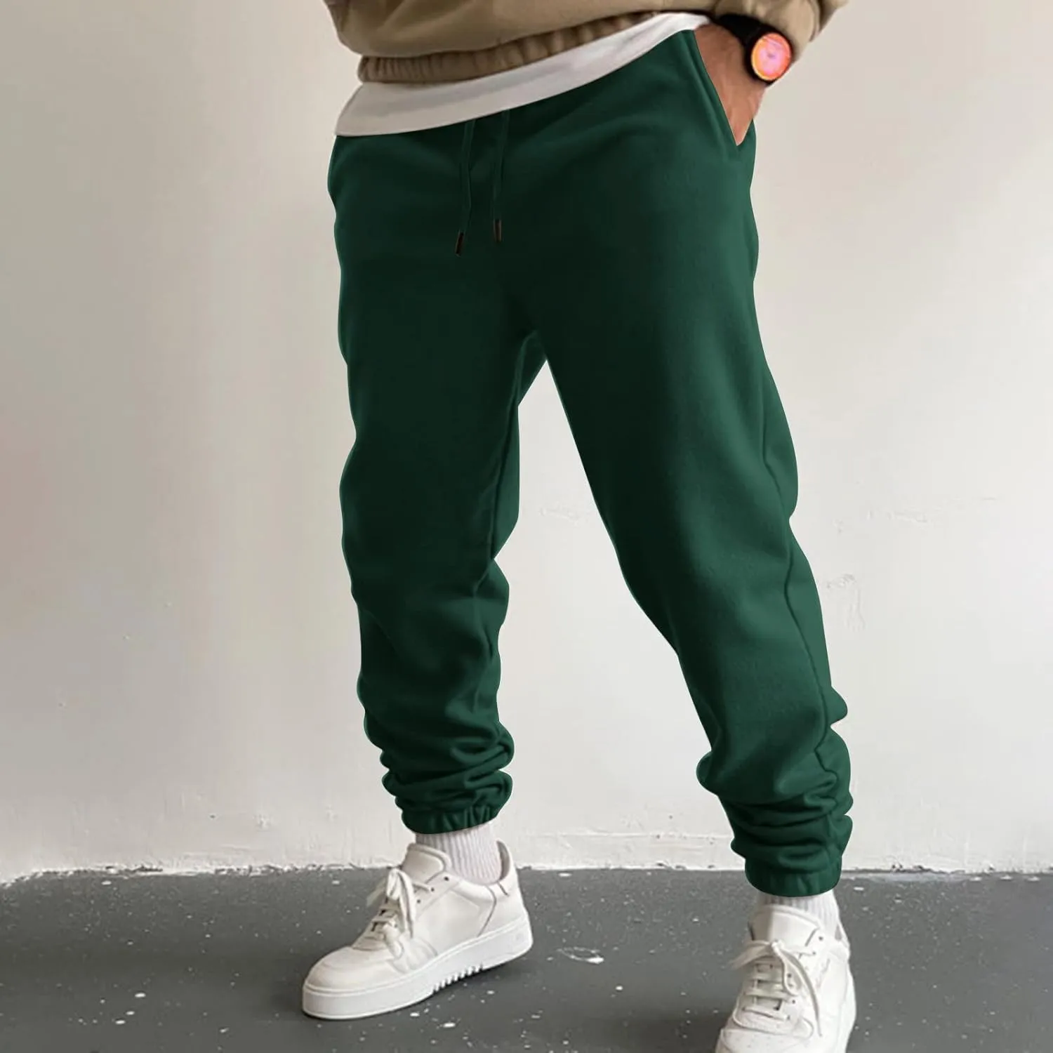 Mens Workout Cargo Sweatpants Jogger Sweatpants for Men Soccer Running Workout Mens Fashion Joggers Sports Pants Slim