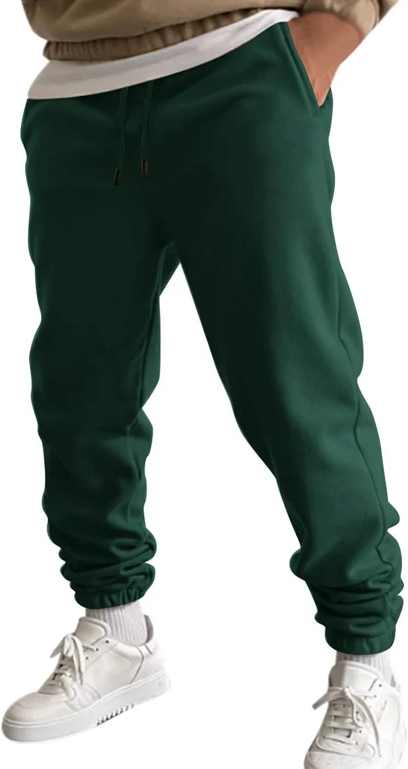 Mens Workout Cargo Sweatpants Jogger Sweatpants for Men Soccer Running Workout Mens Fashion Joggers Sports Pants Slim