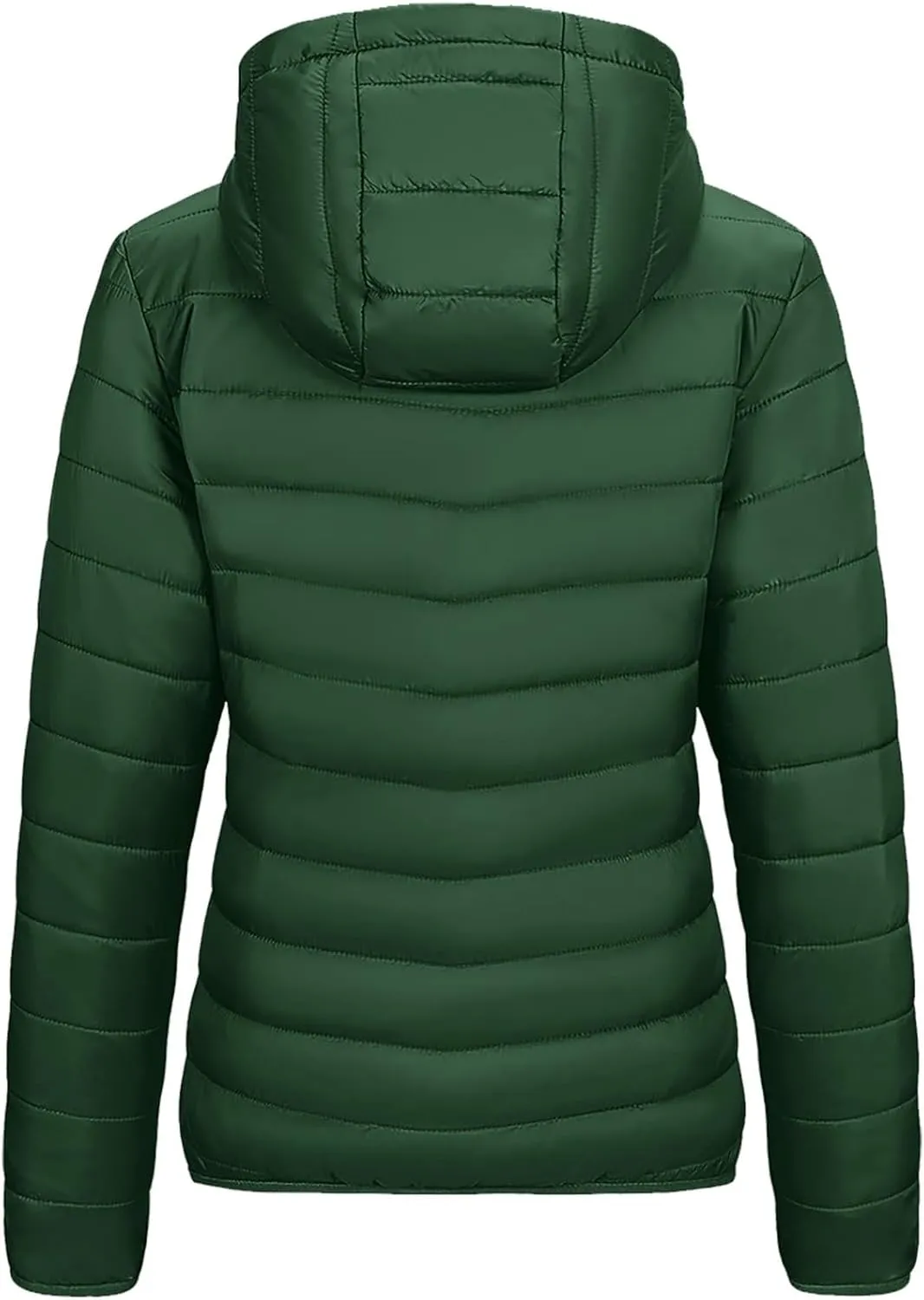 Packable Puffer Jacket Women Lightweight Down Jacket Zip up Quilted Jacket Thermal Winter Coat Hiking Insulated Jacket