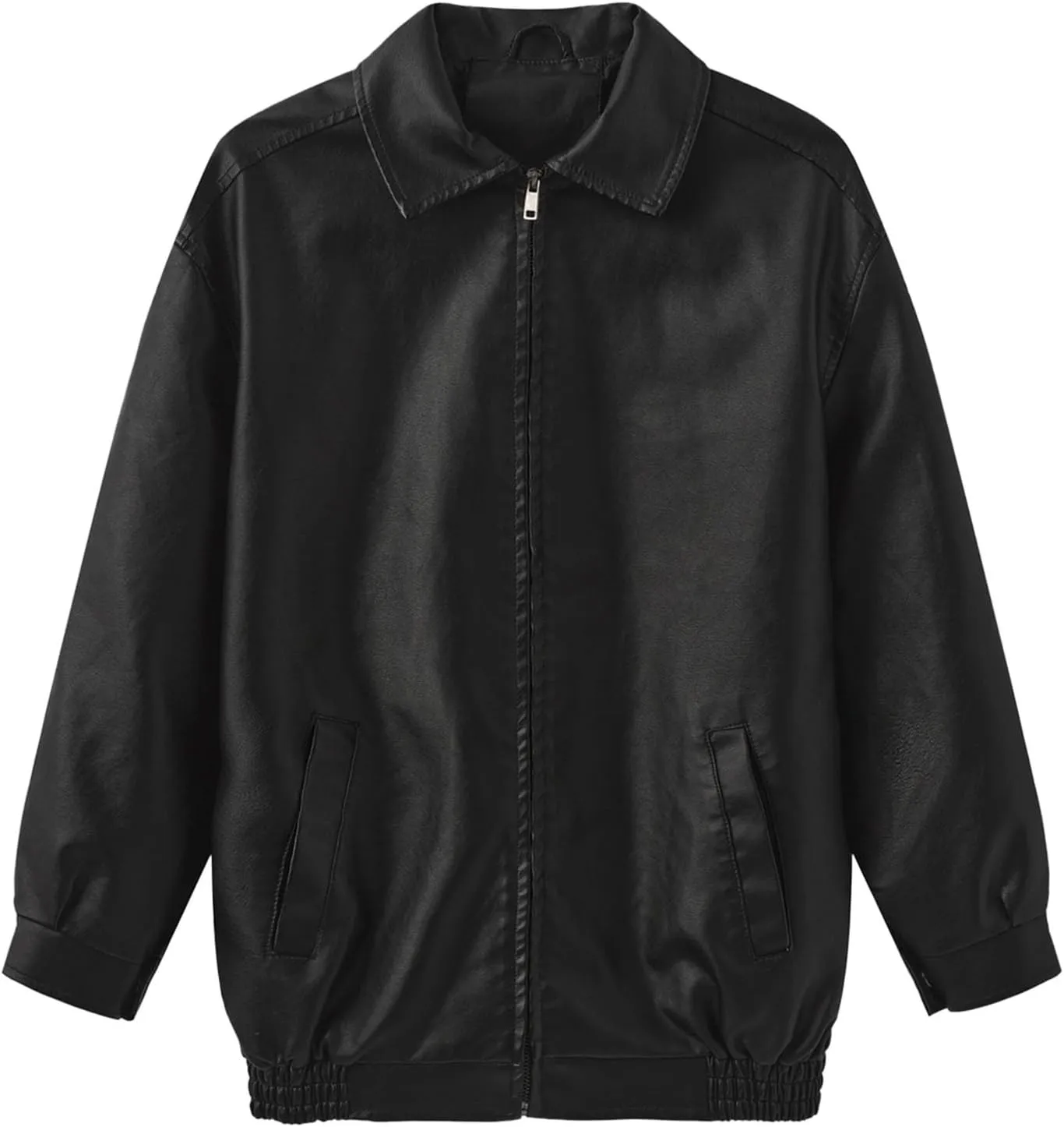 PTOLOCIF Womens Leather Jackets Faux Suede Oversized Motorcycle Coats Fashion Bomber Jackets Fall Winter Outfits Clothes
