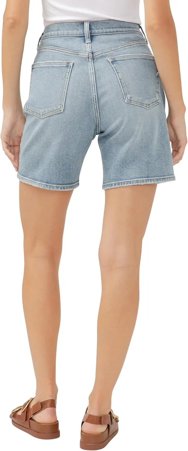 Silver Jeans Co. Women's High Rise Long Shorts