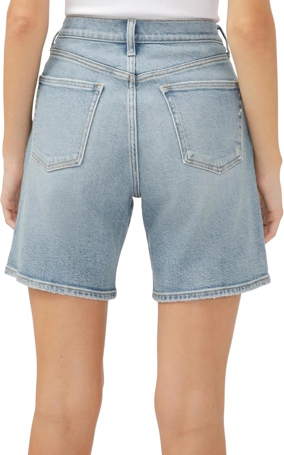 Silver Jeans Co. Women's High Rise Long Shorts