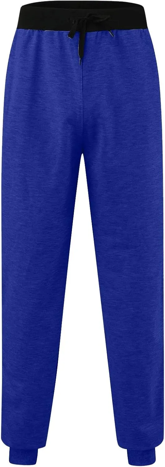 Sweatpants for Men Big and Tall Casual Mens Gifts Cargo Pants Hiking Workout Joggers Hop Punk Cargo Jogger Sweatpants