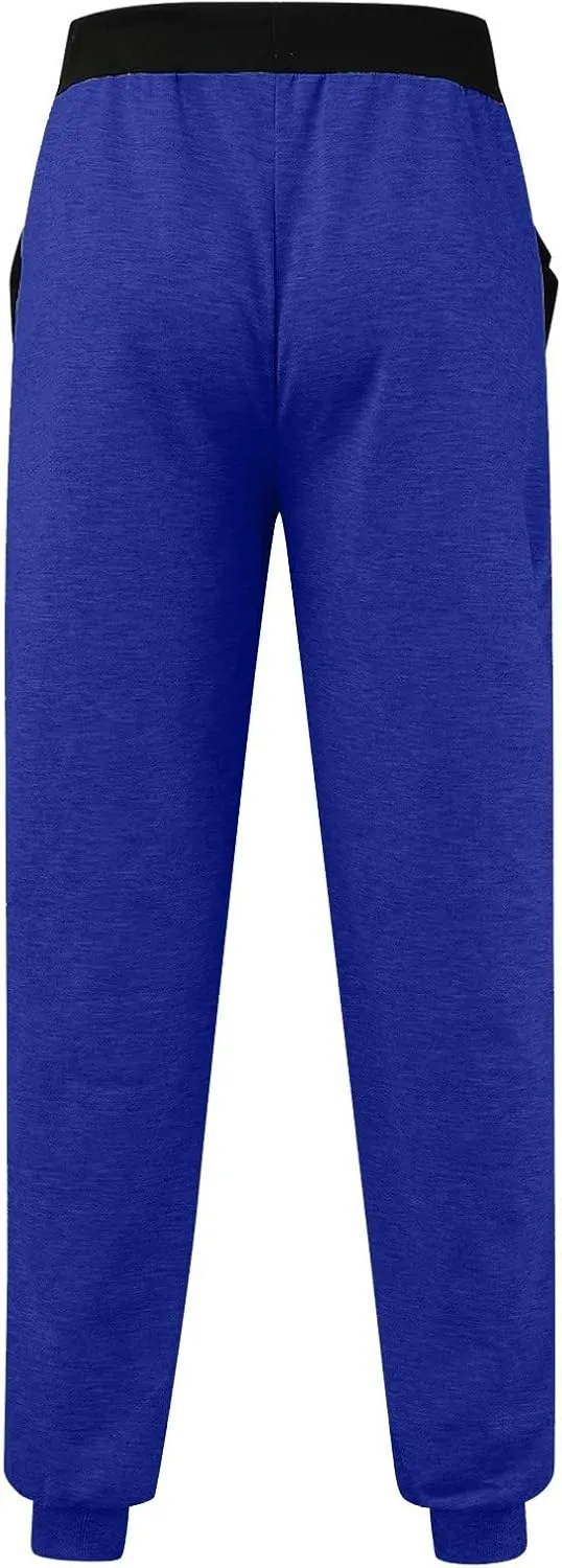 Sweatpants for Men Big and Tall Casual Mens Gifts Cargo Pants Hiking Workout Joggers Hop Punk Cargo Jogger Sweatpants