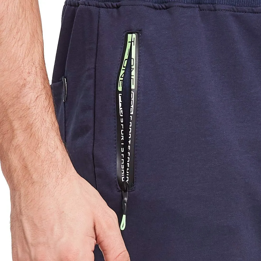Tansozer Men's Lightweight Joggers Casual Slim Sweatpants Track Pants with Zipper Pockets
