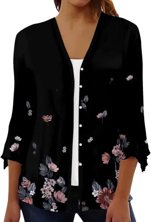 Vintage Sweaters for Women Trendy Womens Fall Fashion 2023 Sweaters Open Front Cardigan for Women Stylish Long Cardigan