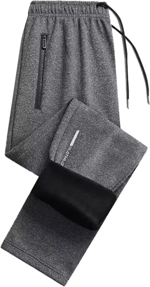 Women's Fleece Lined Sweatpantsthermal Joggers with Pockets Winter Lounge Yoga Workout Running Pants Fleece Pants