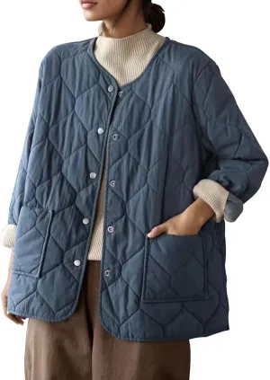 Women's Lightweight Down Coat Long Sleeve Zip Packable Short Puffer Jackets Trendy Windproof 2024 Winter Outerwear
