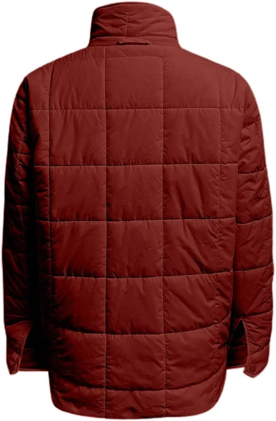 Women's Lightweight Oversized Long Sleeve Zip Waterproof Packable Puffer Jacket Warm Short down Coat with Pockets