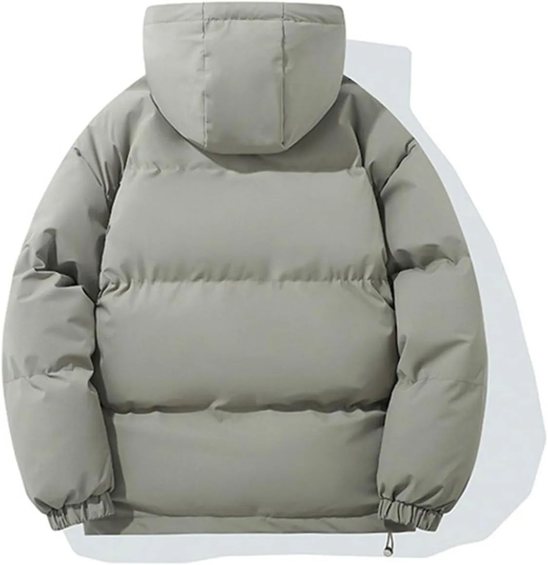 Womens Puffer Jackets Jacket Hooded Windproof Winter Coat with Recycled Insulation Winter Slim Short Hooded Warm
